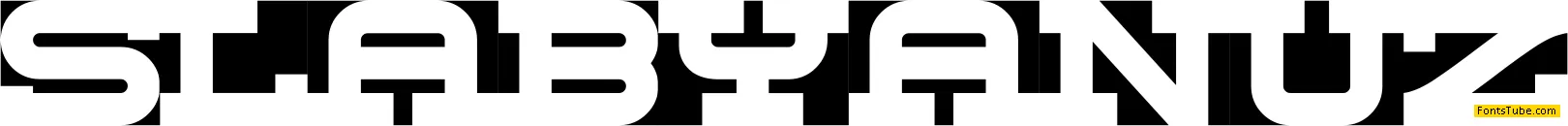 Slabyanuz Font