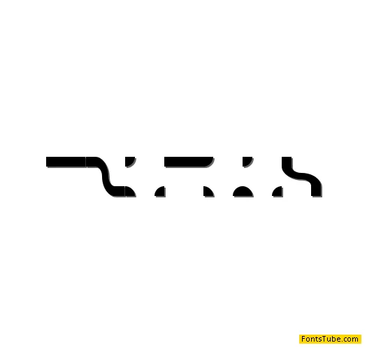 Bit Blocks TTF BRK Font