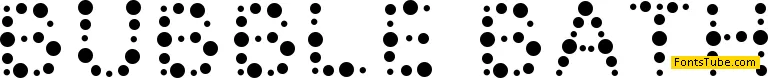 Bubble Bath Font
