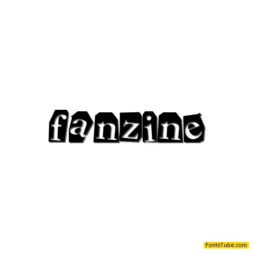 Fanzine Font