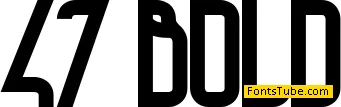 47 Font Family