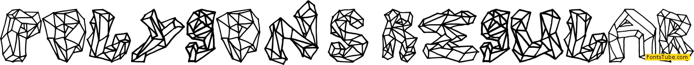 Polygons Font