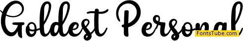 Goldest Font