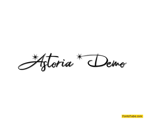 Astoria Demo Font