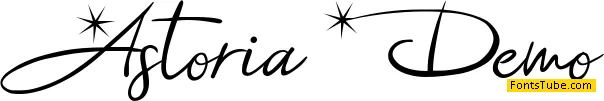 Astoria Demo Font