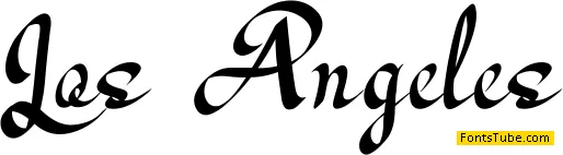 Los Angeles Font
