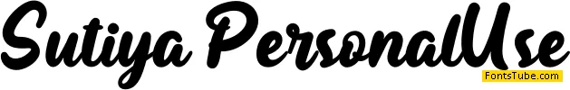 Sutiya Font