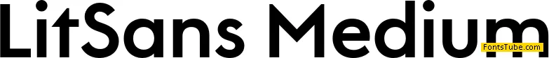 LitSans Font