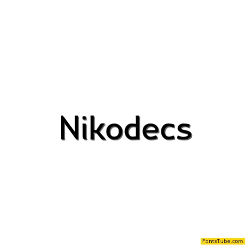 Nikodecs Font