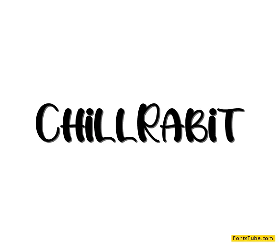 Chill Rabit - Personal Use Font