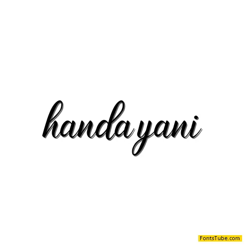 handayani Font