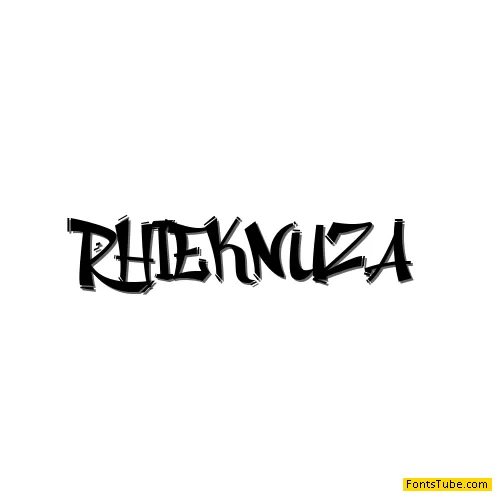 Rhieknuza Font