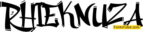 Rhieknuza Font