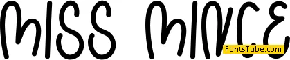 Miss Mince Font
