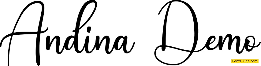 Andina Demo Font