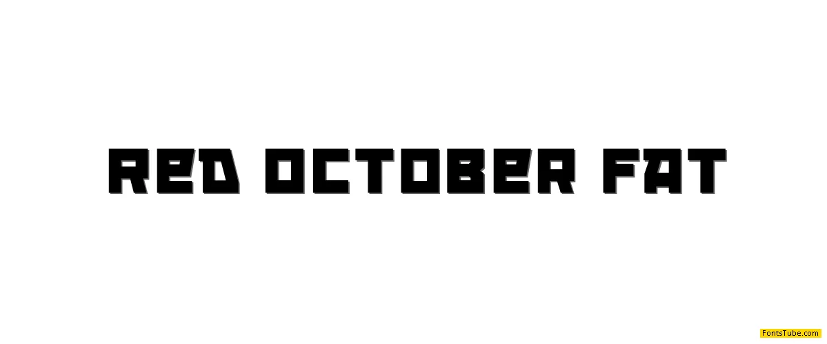 Red October Font Family