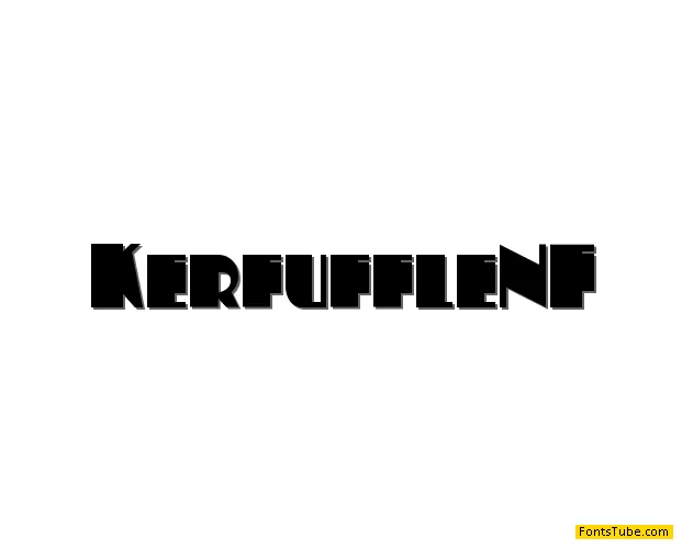 Kerfuffle NF Font