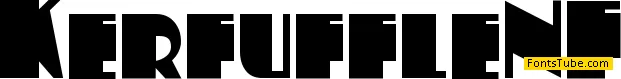 Kerfuffle NF Font