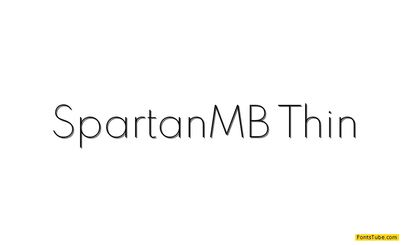 Spartan MB Font Family