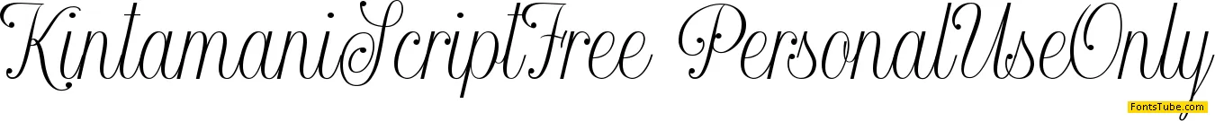 Kintamani Script Free Font