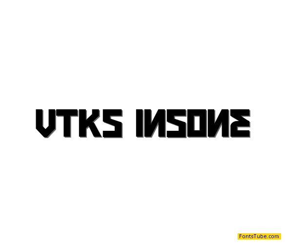 VTKS INSONE Font