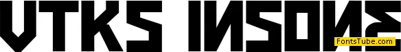 VTKS INSONE Font