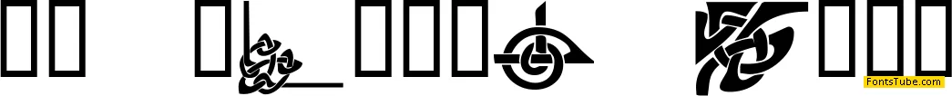 KR Keltic Four Font