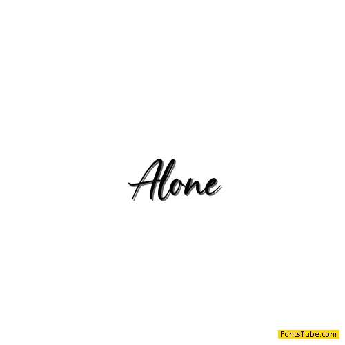 Alone