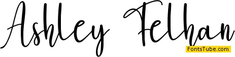 Ashley Felhan Font