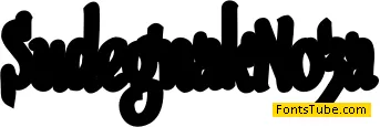SudegnakNo3 Font Family