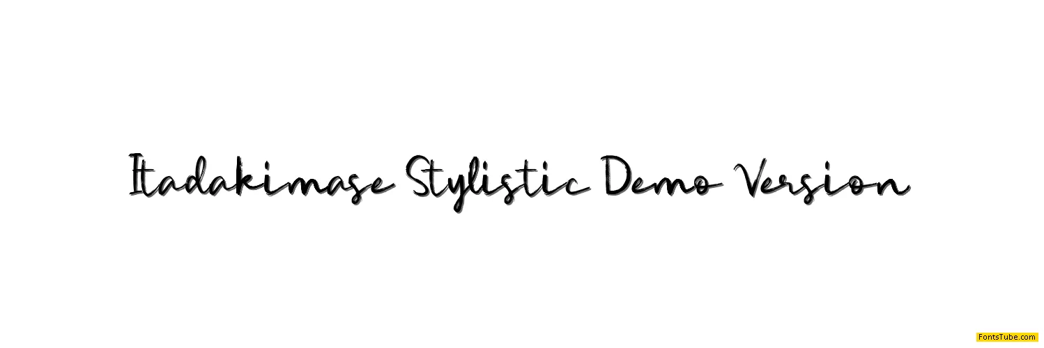 Itada Demo Font Family