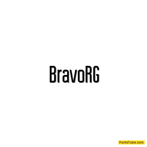 Bravo Font Family