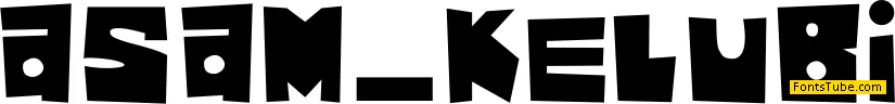 Asam Kelubi Font