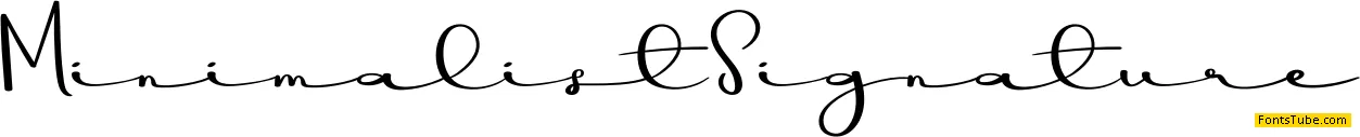 Minimalist Signature