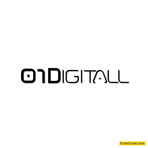 01 Digitall Font