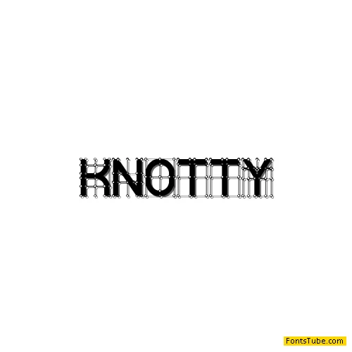 Knotty Font