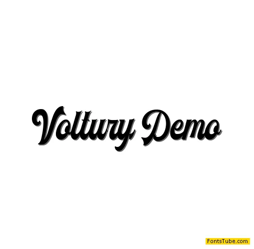 Voltury Font