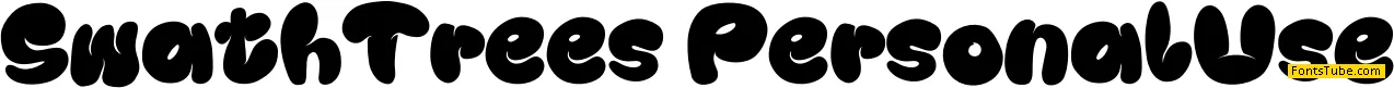 Swath Trees Font