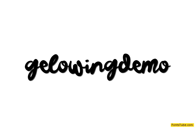 Gelowing Font