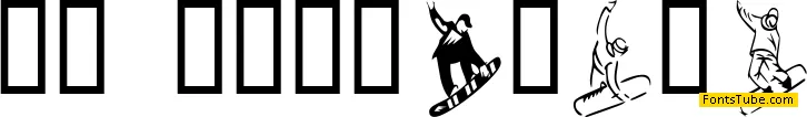 KR Snowboard Font