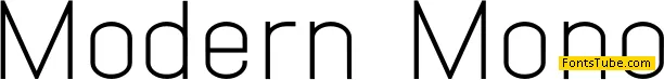Modern Mono