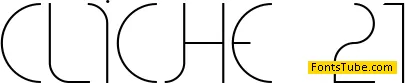 CLiCHE 21 Font Family