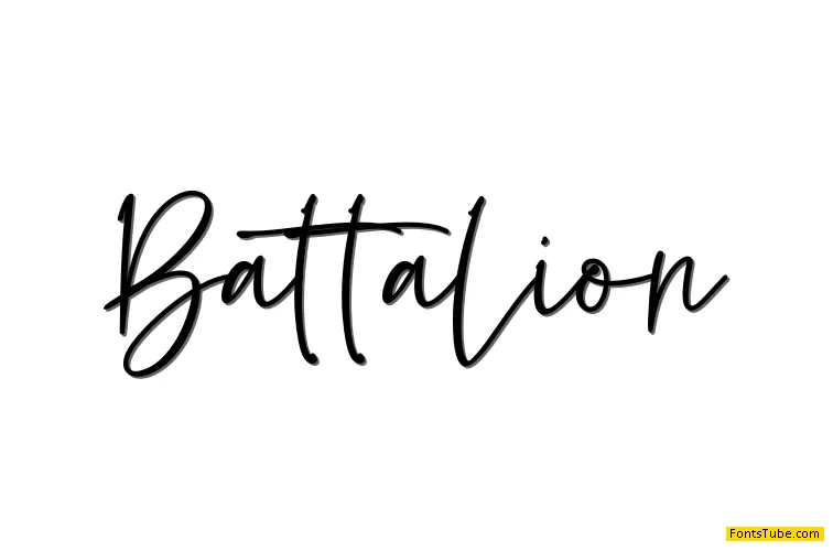 Battalion Font