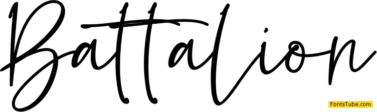 Battalion Font