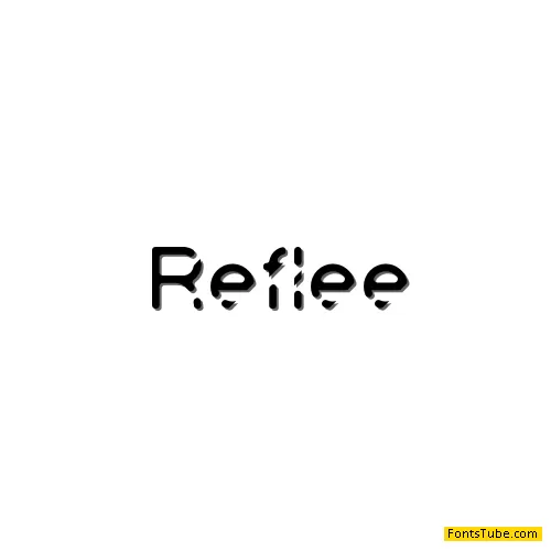 Reflee Font
