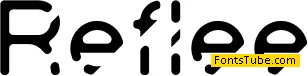 Reflee Font