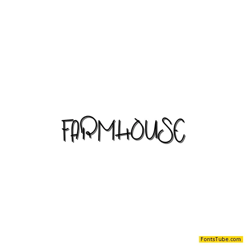 Farmhouse Font