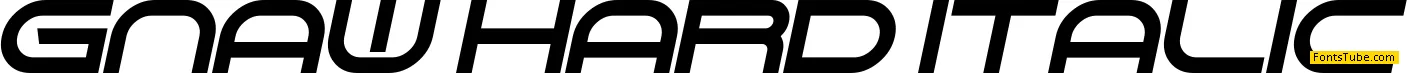 Gnaw Hard Font Family