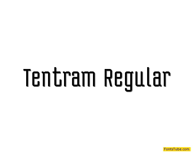 Tentram Font Family