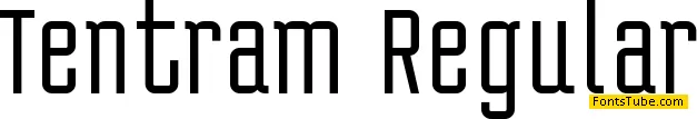 Tentram Font Family